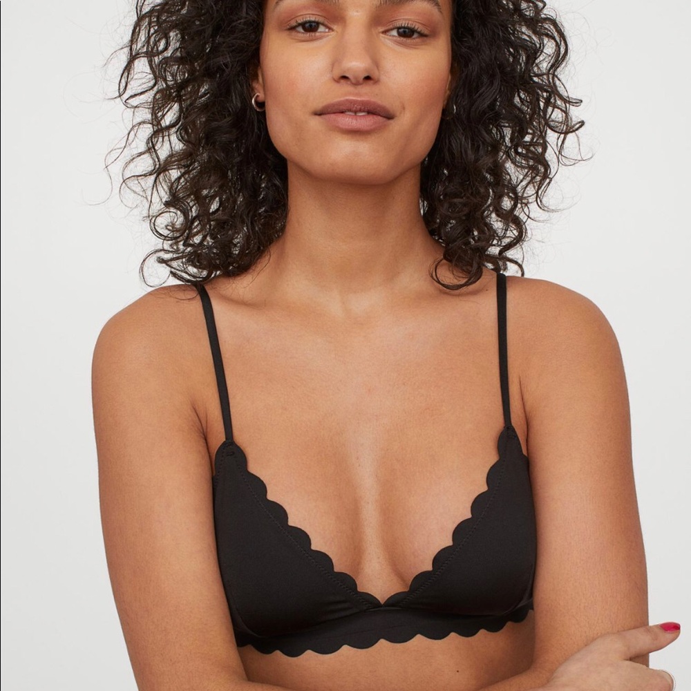 H&M padded triangle bikini top